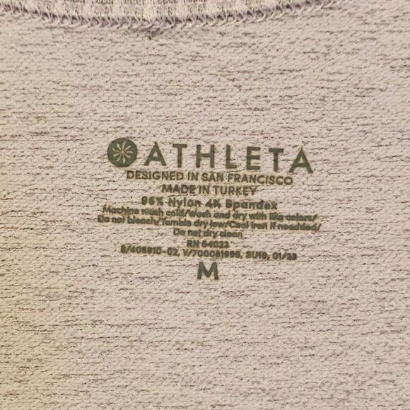 Athleta Lilac Speedlight Texture Tank Size Medium - Picture 5 of 5